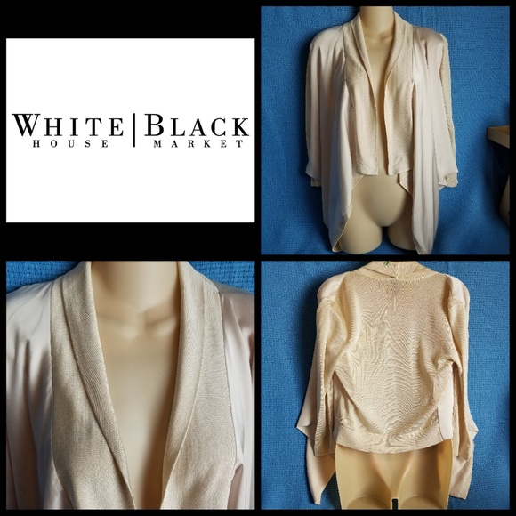 Nwot! White House Black Market Silk Card - Picture 1 of 8